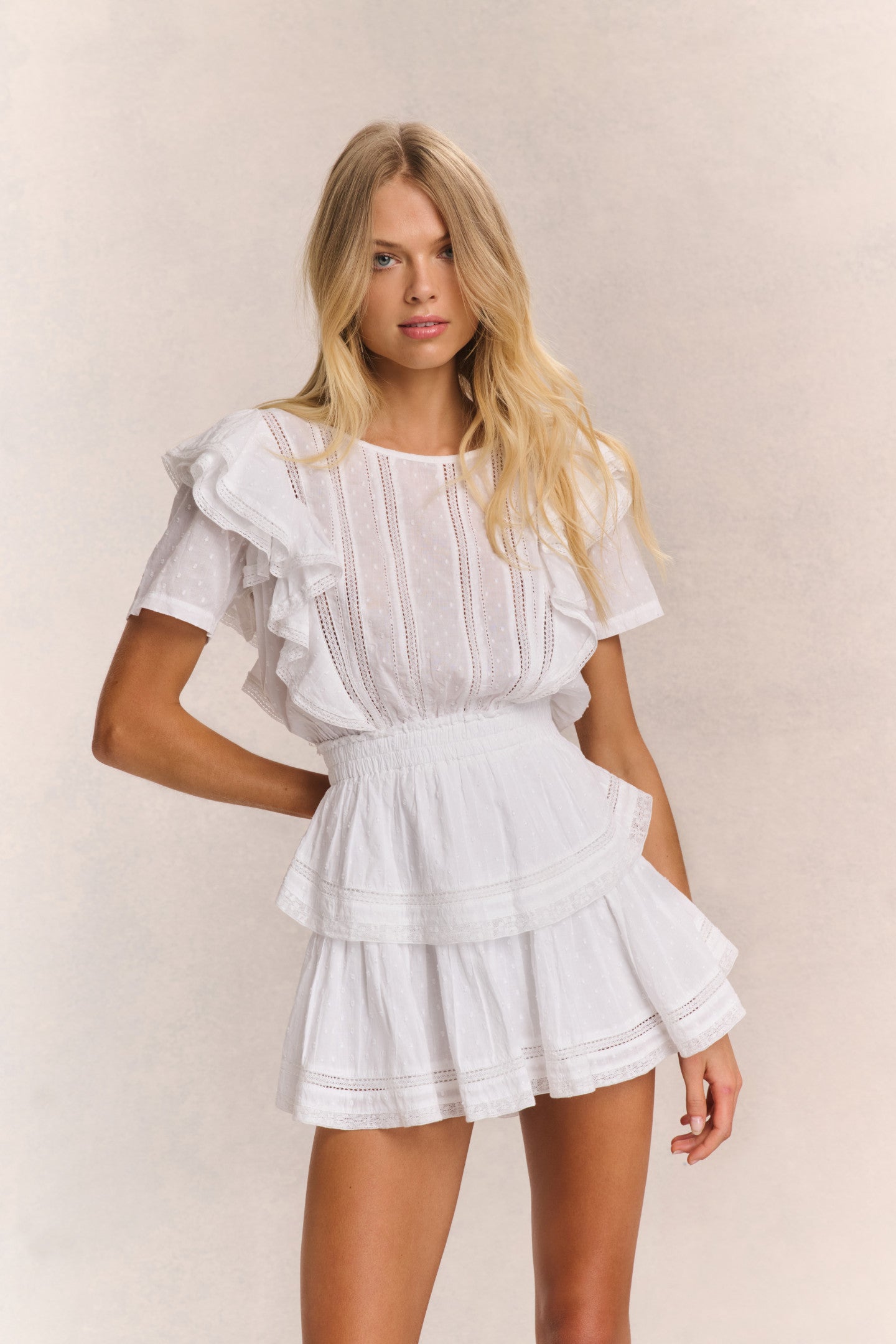 Natasha Heritage Mini Dress