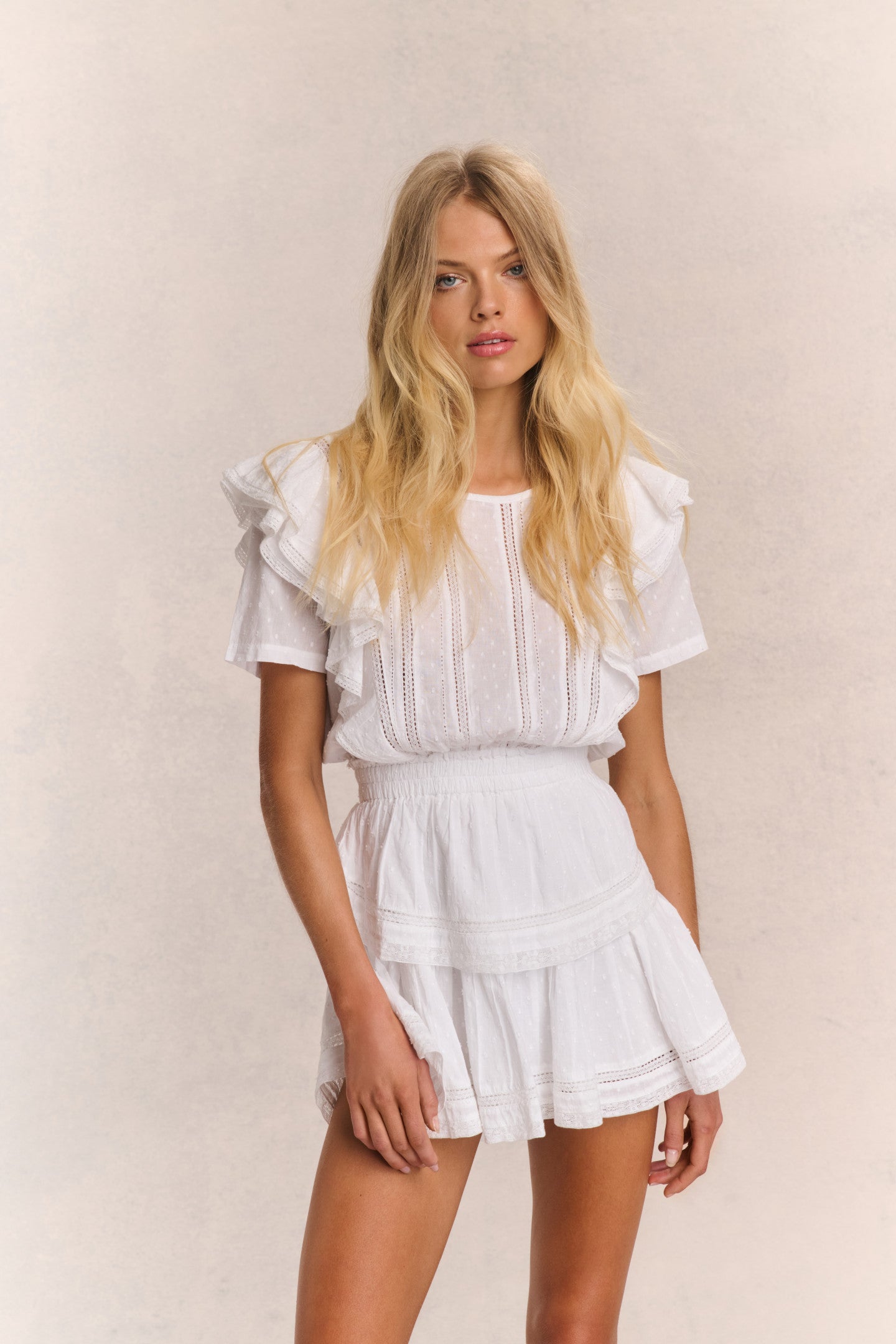 Natasha Heritage Mini Dress