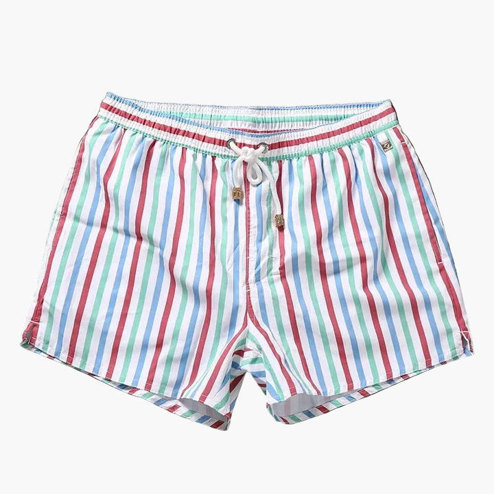 Men's Summer Striped Swim Shorts - view 11