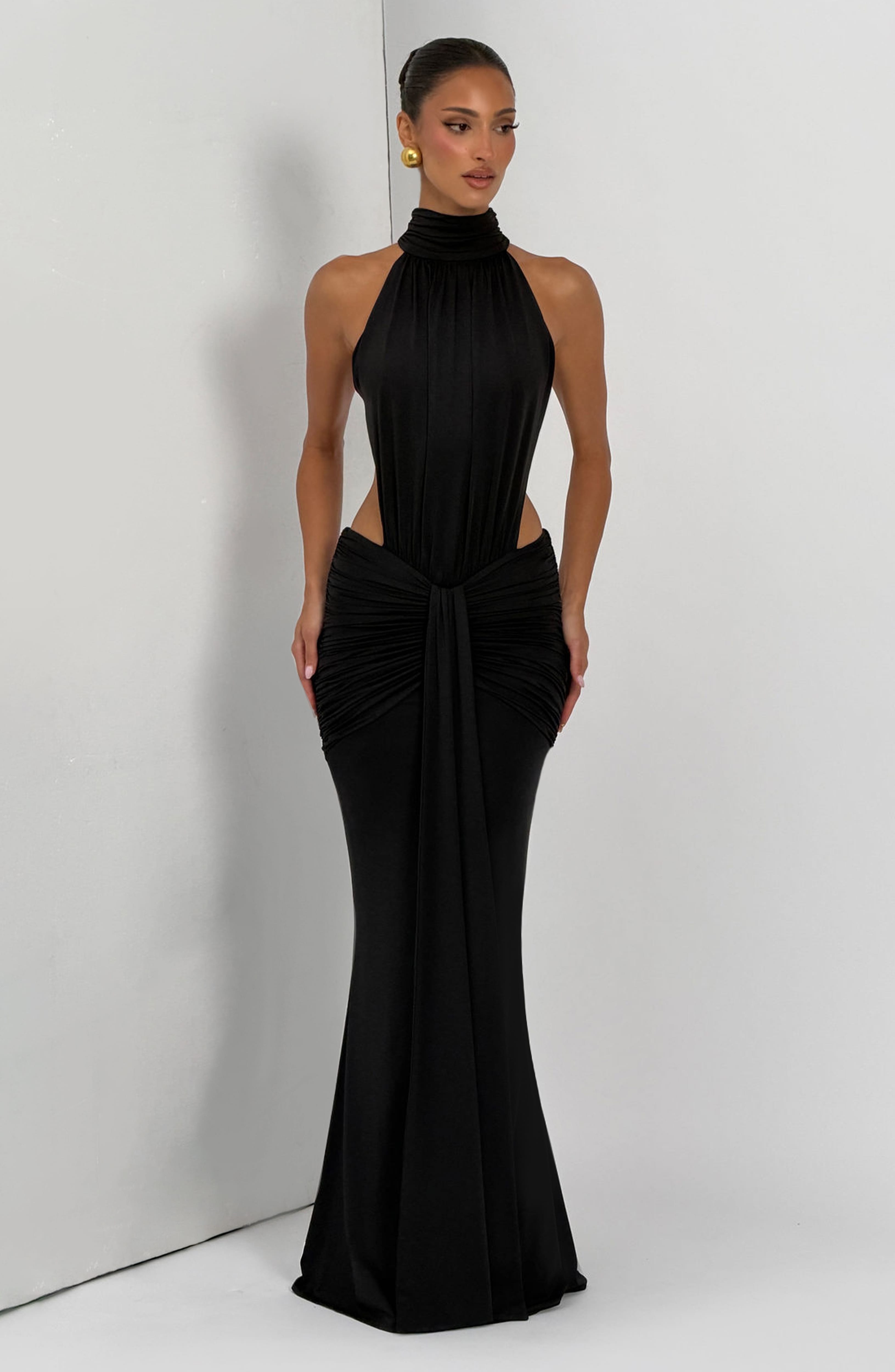 Thekla Maxi Dress - Black Dress Babyboo Fashion Premium Exclusive Design