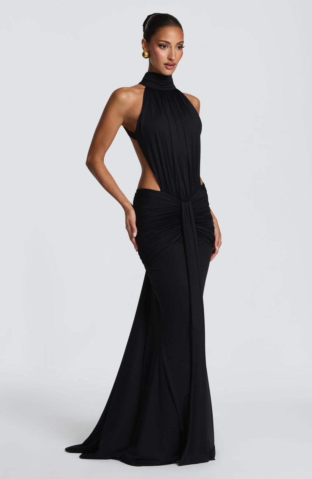 Thekla Maxi Dress - Black Dress Babyboo Fashion Premium Exclusive Design