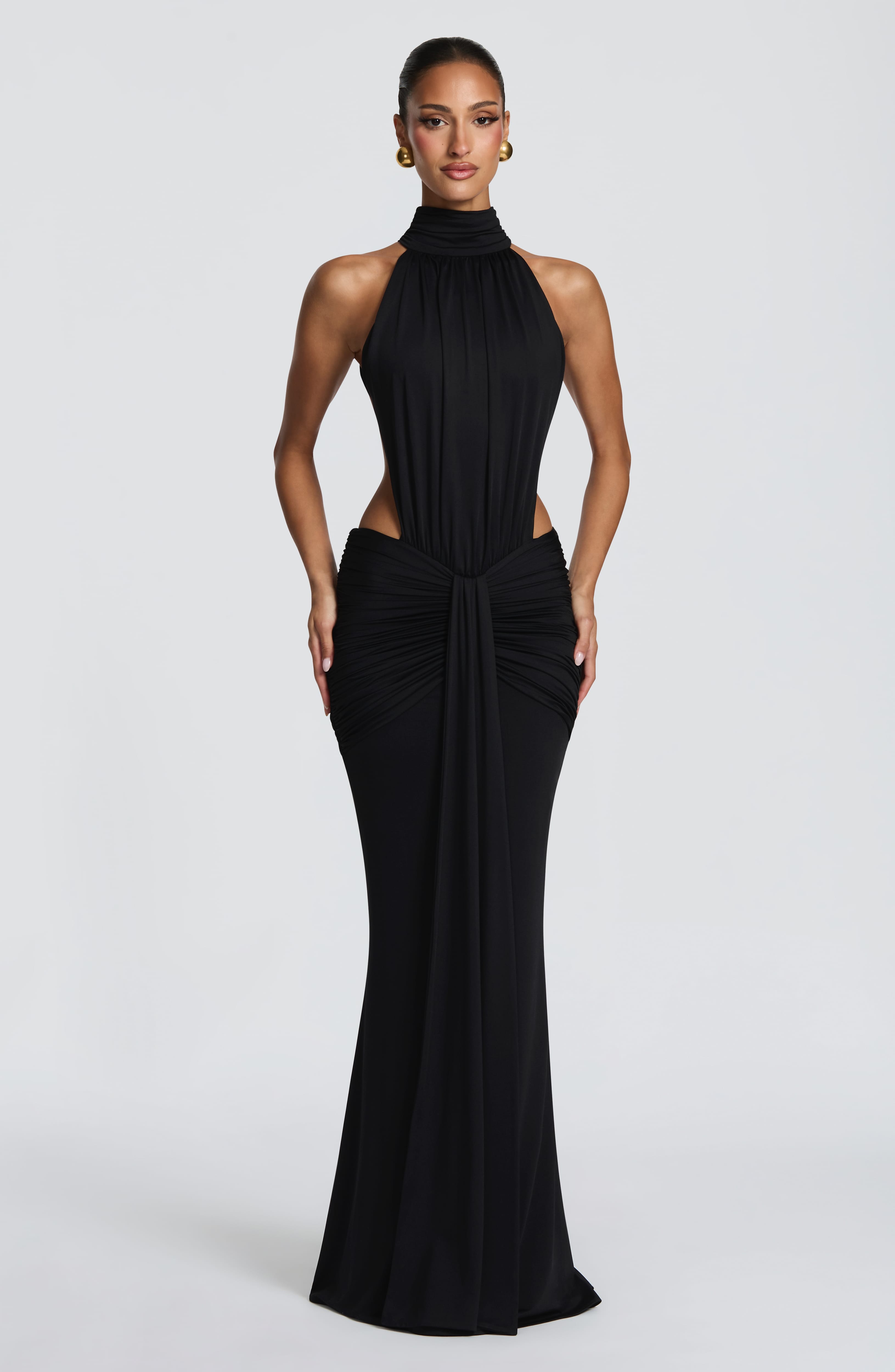 Thekla Maxi Dress - Black Dress XS Babyboo Fashion Premium Exclusive Design