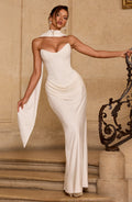 Tindra Maxi Dress - Ivory Dress XS Babyboo Fashion Premium Exclusive Design
